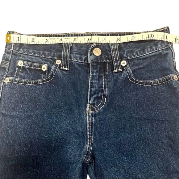 Vintage Y2K GAP Kids Embroidered Flare Jeans Sz 5 Floral Boho Festival - Picture 5 of 11